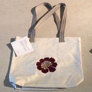 Thirty-One Statement Canvas Mini Shopper NWT!